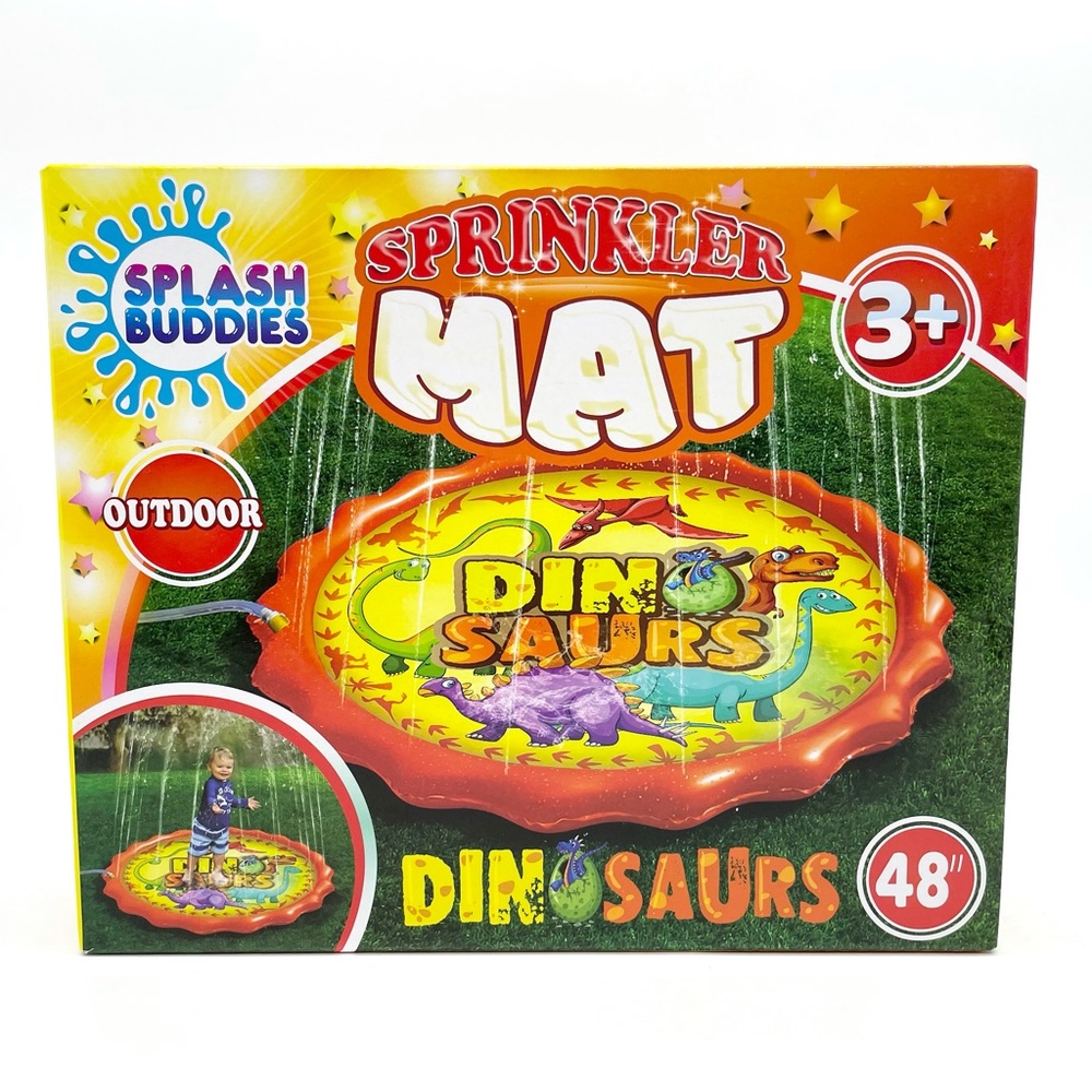 Splash Buddies Dinosaurs Outdoor Sprinkler Mat